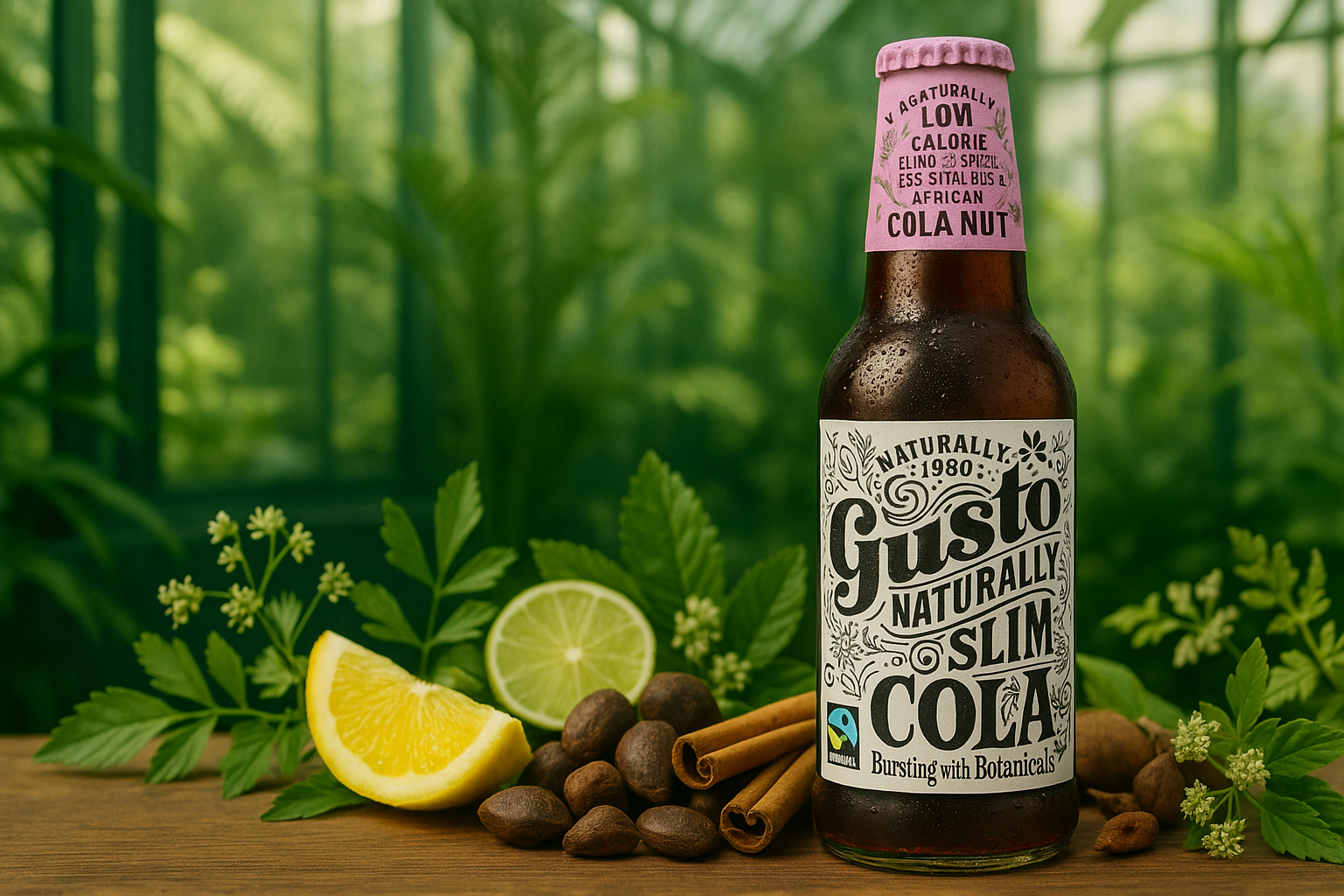 Gusto Naturally Slim Cola