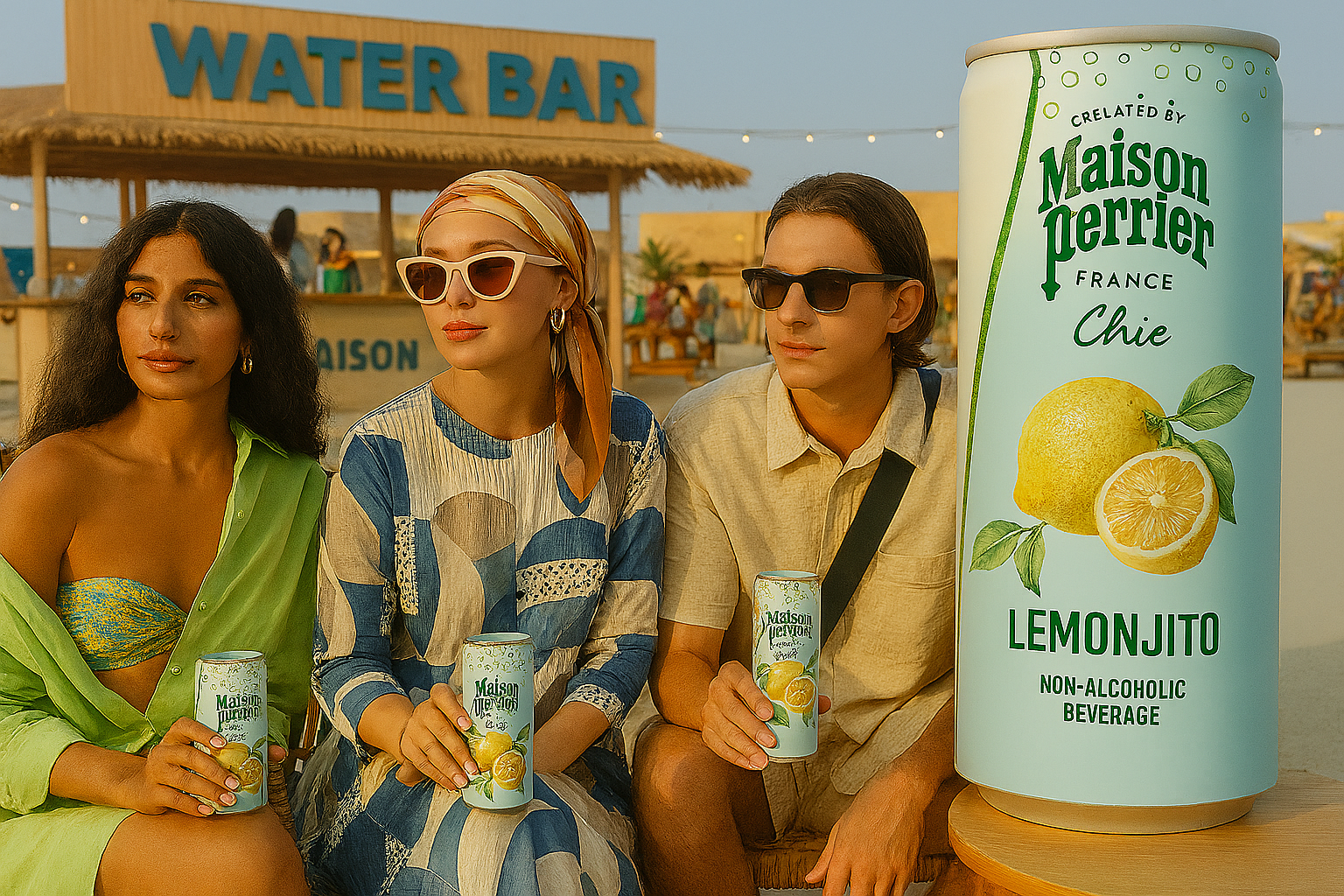 Maison Perrier® Chic Lemonjito