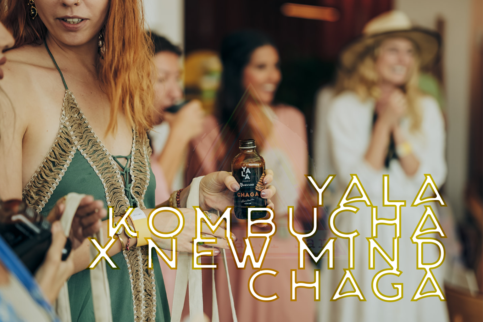 YALA Kombucha x New Mind Chaga